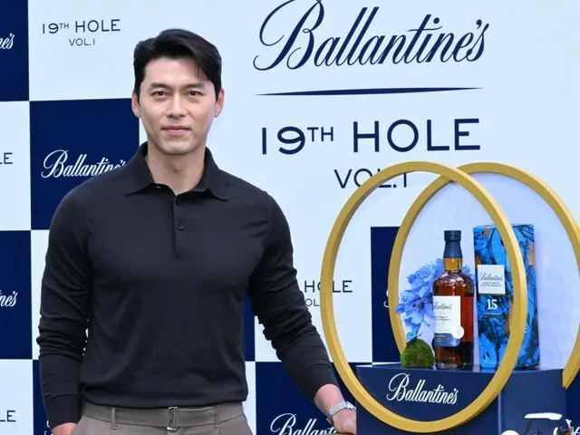 【フォト】“バランタイン”のアンバサダーの俳優ヒョンビン登場