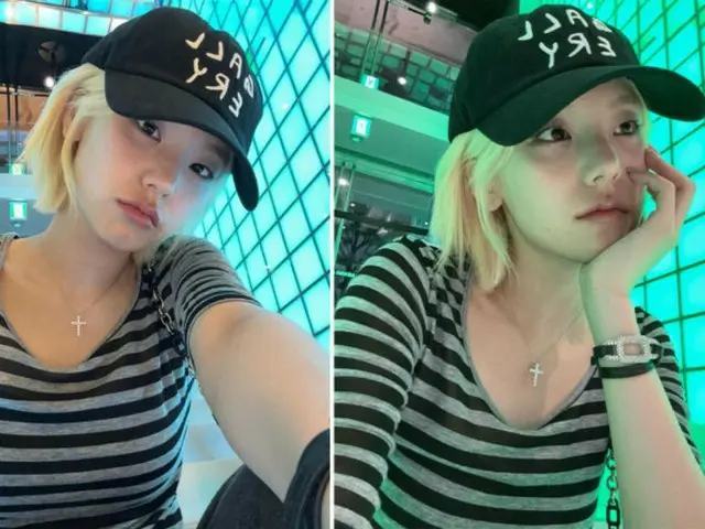 「ITZY」イェジ、金髪もお似合い…東京での近況ショット