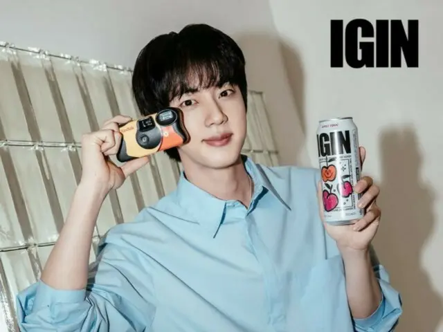 「BTS」JIN、プラムのように甘くてさわやかな魅力発散
