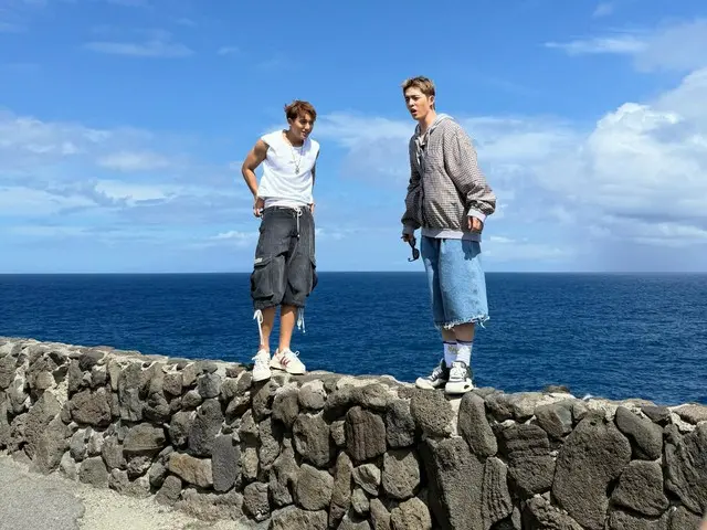 「SEVENTEEN」ミンギュ、S.COUPSとのユニットのハワイでの撮影のビハインドを公開