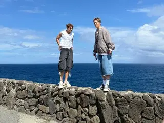 「SEVENTEEN」ミンギュ、S.COUPSとのユニットのハワイでの撮影のビハインドを公開