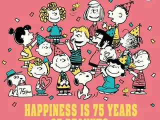 PEANUTSコミック誕生75周年を祝うスヌーピータウンショップが東京駅で開催
