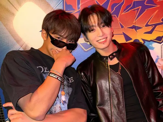 「SEVENTEEN」ミンギュ、リスパでの兵役中のウォヌ＆「BTS」ジョングクらとの貴重ショットを大公開