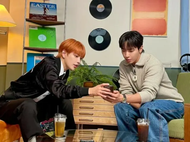 「CNBLUE」ジョン・ヨンファ、「ATEEZ」ホンジュンと息もぴったり…「LP ROOM」ビハインドカット大放出