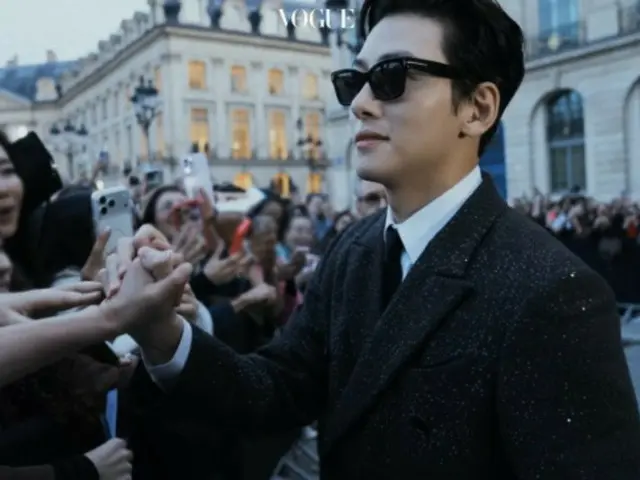 俳優チ・チャンウク、パリ・ファッションウィークを輝かせた最強ビジュアル
