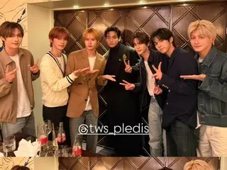 「BTS」V、後輩グループ「TWS」の中でも輝くビジュアル