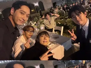 「2PM」Jun. K、テギョン＆ウヨン＆チャンソン＆ニックンと一緒に“HAPPY 秋夕”