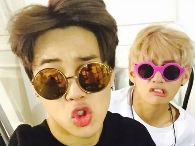 「BTS」V＆J-HOPE、JIMINの誕生日にウィットに富んだお祝い…過去の写真をサプライズ公開