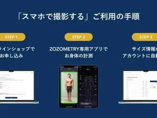 メンズシャツ専門EC「KEI」が「ZOZOMETRY」導入！自宅での簡単計測によりオーダーメイドシャツがさらに身近に
