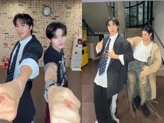 「東方神起」ユンホ、「KickFlip」ゲフン＆ベ・ジニョン（元CIX）と「Body Language」チャレンジ！…優しい先輩（動画あり）