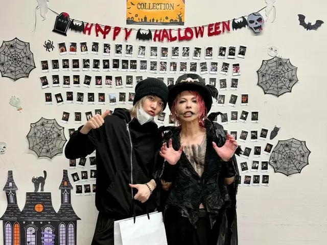 「NCT」ユウタ、自身の誕生日に“推し”HYDE(L'Arc~en~Ciel)とのツーショットを公開…“やばすぎ”