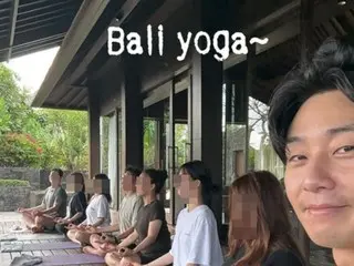 パク・ソジュン、バリでのゆとりにあふれた自然な姿