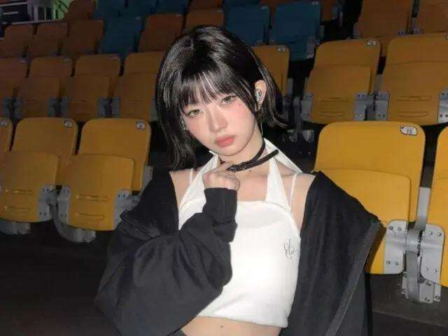 「IVE」レイ、漫画のキャラクターのようなビジュアルで視線集中