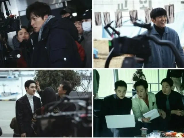 俳優チ・チャンウク＆ド・ギョンス（「EXO」D.O.）主演「捏造された都市」、メイキングスチールを公開