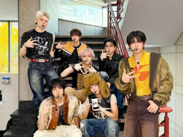 「&TEAM」、ファンの応援で「人気歌謡」ホットステージ1位