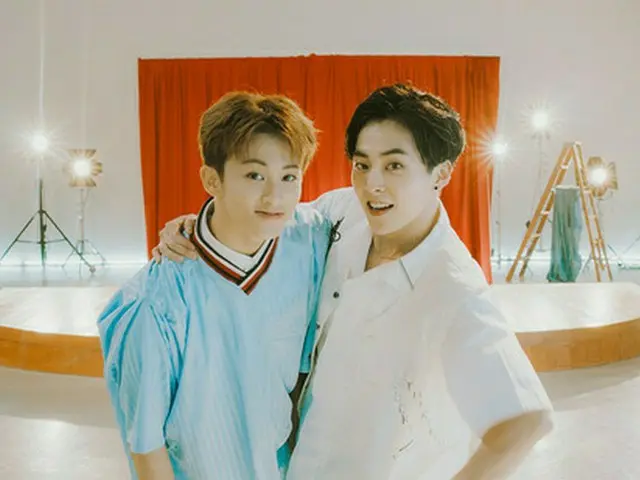 “SM兄弟”☆「EXO」シウミン＆「NCT」マークが特級デュオを結成！