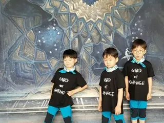 俳優ソン・イルグクの三つ子ちゃんたち、見違えるほど大きく成長！