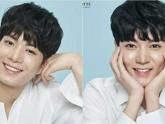 「PRODUCE101」シーズン2で話題沸騰！「NU'EST」JR＆レンがコスメブランドの広告撮影を行う♪