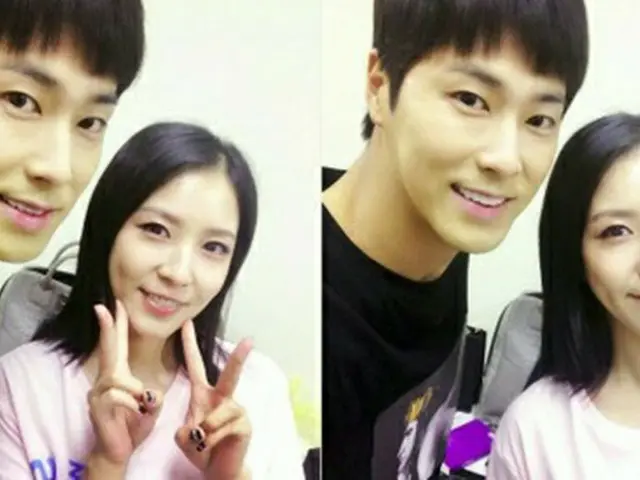 「東方神起」ユンホ＆BoA、再会を記念し、ツーショット写真を公開する♪