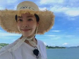 女優ハン・ジミン、「三食ごはん」ゲスト出演の様子をSNSで報告する♪