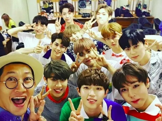 「Wanna One」絶賛・・・DJ DOCキム・チャンリョルが集合写真を公開。