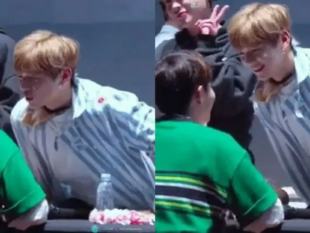 「WANNA-ONE」カン・ダニエルが“男性ファン”にスキンシップ！その正体は？