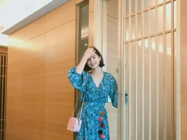 “ヨン様夫人”女優パク・スジン、第二子妊娠発表後はじめて近況を伝える♪