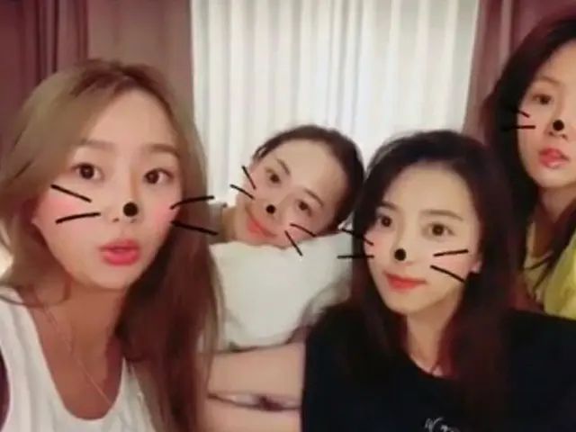 解散しても仲良し！「SISTAR」がメンバー全員で撮影したキュートな写真を公開！