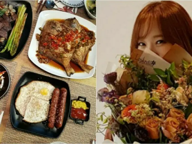 女優ソ・ユジン、夫ペク・ジョンウォンの誕生日に豪華な手料理を振舞う♪