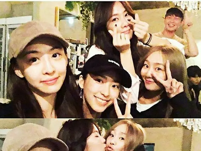 解散しても友情は変わらず！「SISTAR」のメンバーが久しぶりの再会を果たす！