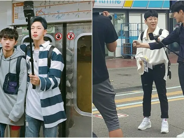 「PRODUCE101」シーズン2出身の「JBJ」、「よく見てJBJ」ロケ中の姿がキャッチ！