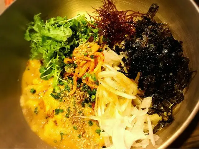 【韓国グルメ】 ソウル・アックジョン「バラッ」★ウニビビンパッ（夏季限定）ランチ！