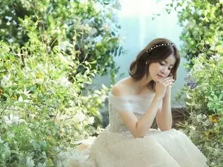 明日(30日)結婚式を控えている女優イ・シヨンのウエディング姿！本当に妊娠7ヶ月？！