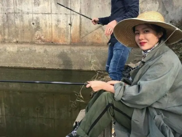 女優ソン・イェジン、秋夕の特別な過ごし方は・・・釣り!?