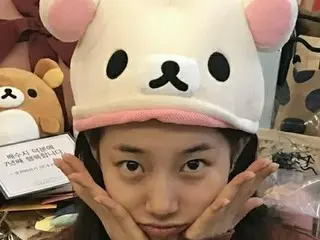 「miss A」スジ×リラックマの帽子がめっちゃキュート！？