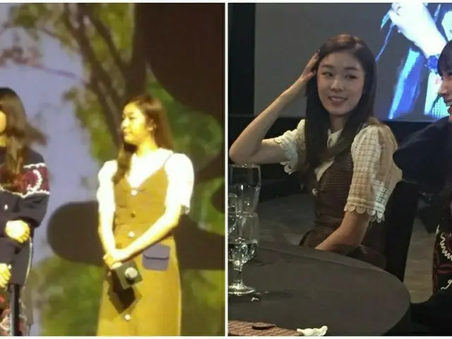 元フィギュア女王キム・ヨナ＆女優イ・ナヨンが揃って登場！2人の美貌が光る！