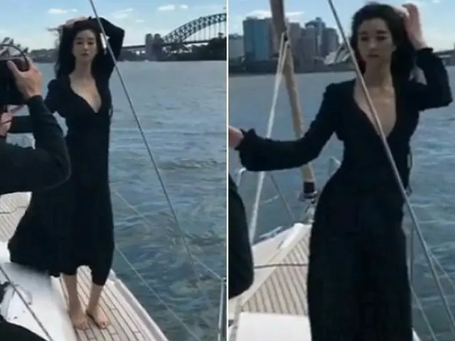 女優ソ・イェジ、シドニーでグラビア撮影中♪女神のような美しさに釘付け！