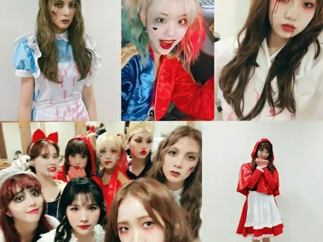 「Weki Meki」、ハロウィンのコスプレ姿でファンサイン会を開催！
