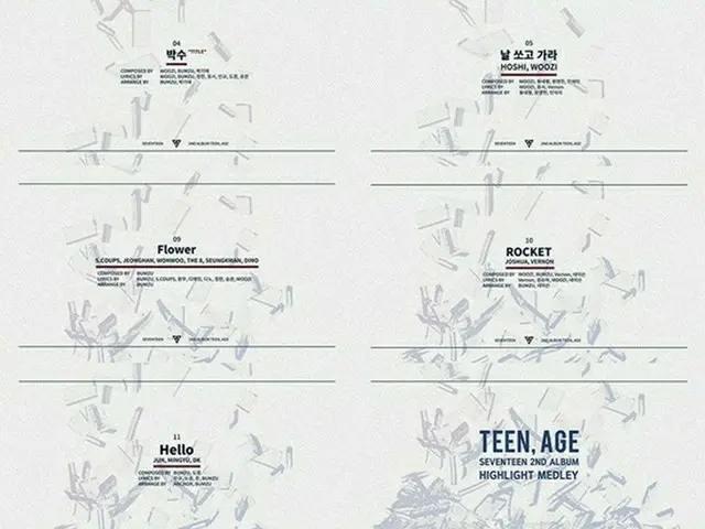 「SEVENTEEN」、カムバックを前にニューアルバムのハイライトメドレーを公開！