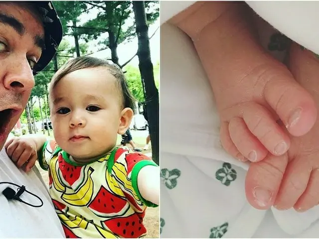 セム・ヘミントンに第二子誕生！赤ちゃんの足の写真を公開！