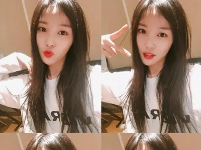 「GFRIEND」ユジュ、デビュー後初めて!?前髪を上げておでこを披露!!?