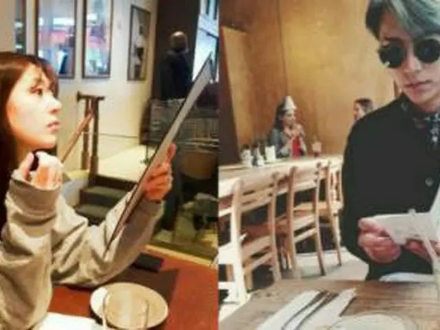 ペク・ジニ♥ユン・ヒョンミン、NYデート認証！お互い‘イイネ‘を押し合い愛情誇示！