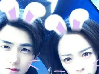 パク・ヒョンシク＆ハン・ジミン、美男美女のキュートな2ショット！