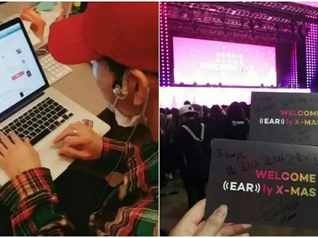 公演のチケッティングに自ら参加し、ファンに手渡したアイドル!?