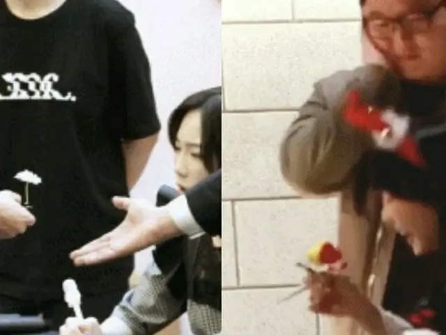 「少女時代」テヨン、“プルプルお花”のファンを覚えていた!?～ファンサイン会～