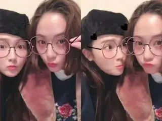 ジェシカ＆「f(x)」 クリスタル、現実姉妹を見せる可愛い2人。
