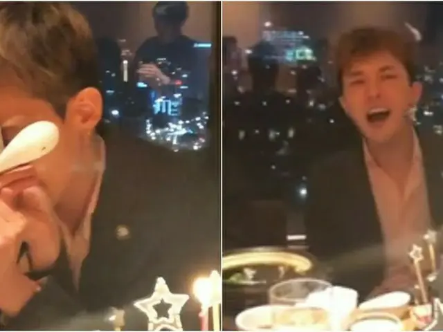 「YG」ヤン代表の誕生日をお祝いする「BIGBANG」のメンバーたち♪