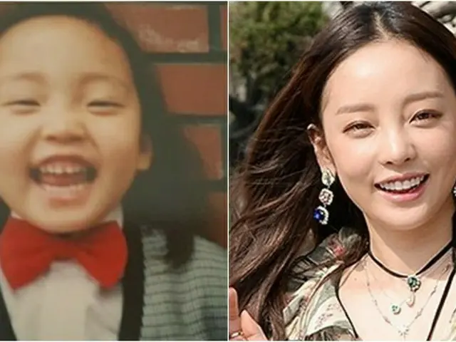 「KARA」出身のク・ハラ、幼少時代の写真を公開し、“なにがそんなに楽しかったんだろう”