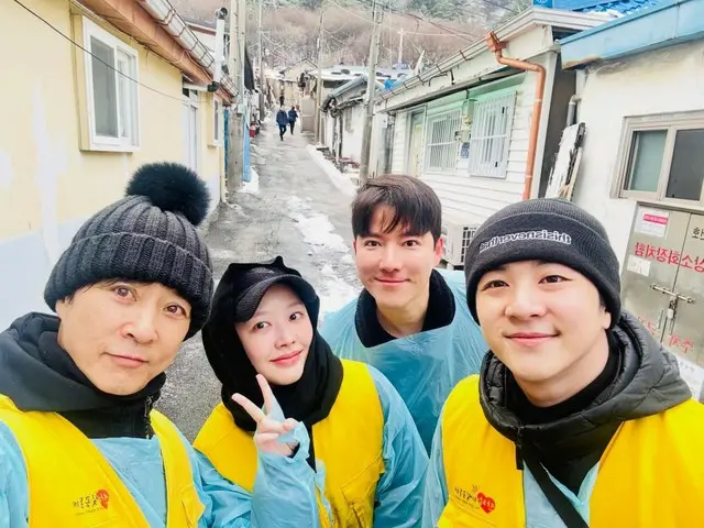俳優チェ・スジョン、チョンドゥン（MBLAQ）＆ミミ（gugudan出身）夫妻と共にあたたかい愛の分かち合い