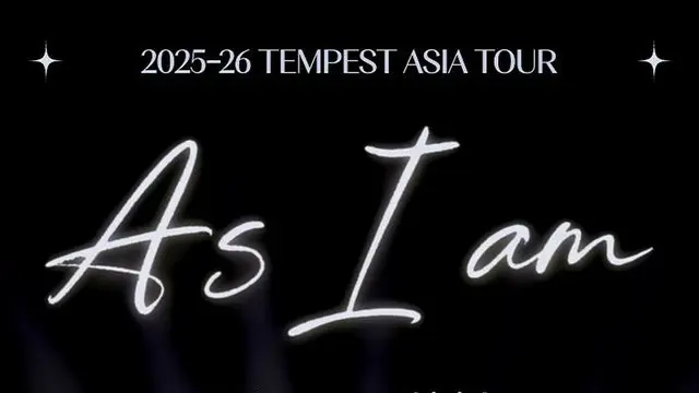 韓国グローバルグループTEMPEST、日本コンサート決定